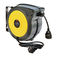 Impact Resistant Polypropylene 15m / 20m Electric Cable Reel Black / Yellow