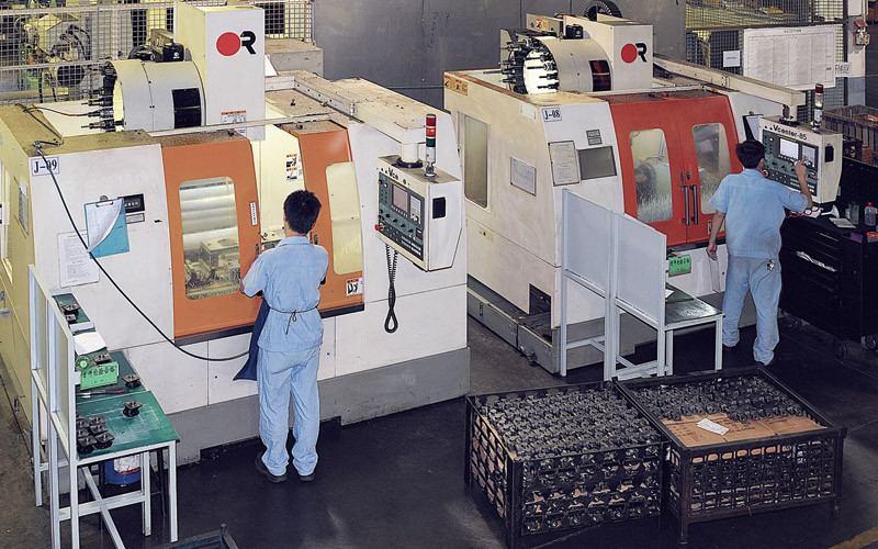 Intradin（Shanghai）Machinery Co Ltd fabrika üretim hattı