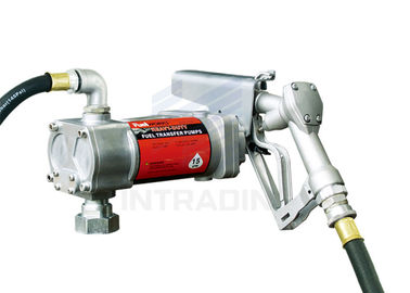 15GPM Akış Hızı / Elektrikli Dişli Pompası ile Çelik 12V Benzinli Yakıt Transfer Pompası